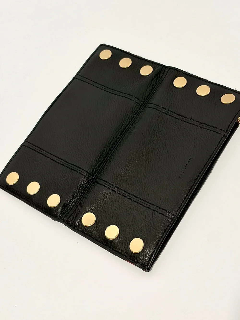 Hammitt 110 North In Black Leather With Brushed Gold Hardware